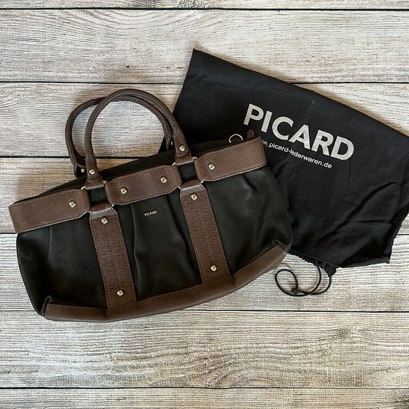 PICARD Bags Picard Germany Leather Shoulder Zipped Purse Handbag